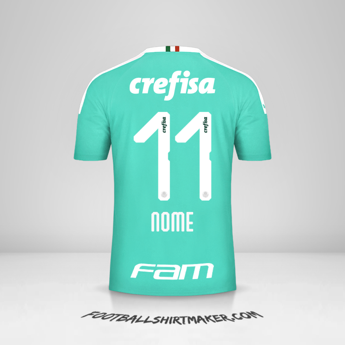 Maglia Palmeiras 2019 Terza -  nome - 11