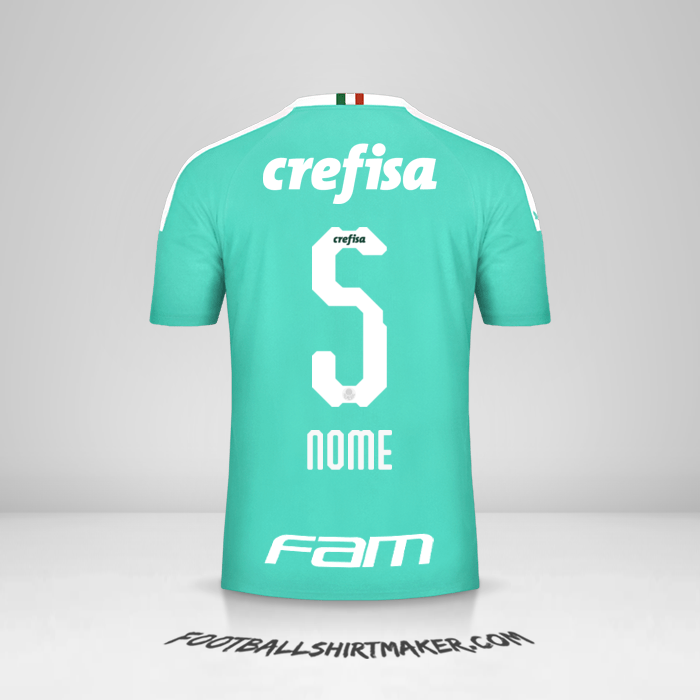 Camisa Palmeiras 2019 Terceira -  nome - 5
