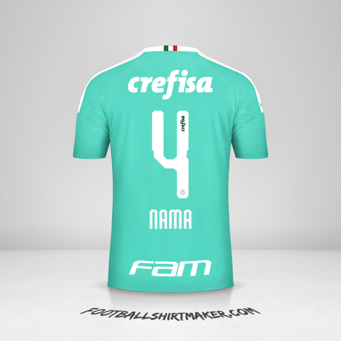 Jersey Palmeiras 2019 Ketiga -  nama - 4