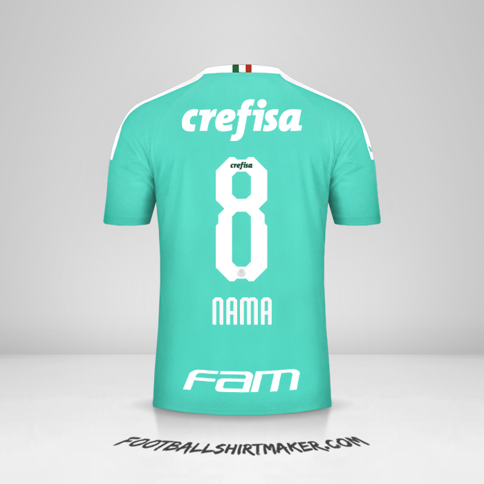 Jersey Palmeiras 2019 Ketiga -  nama - 8
