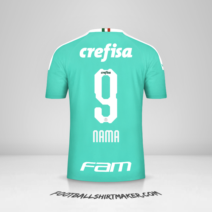 Jersey Palmeiras 2019 Ketiga -  nama - 9