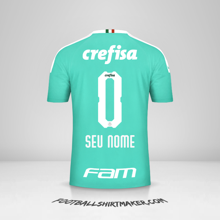 Camisa Palmeiras 2019 III -  seu nome - 0