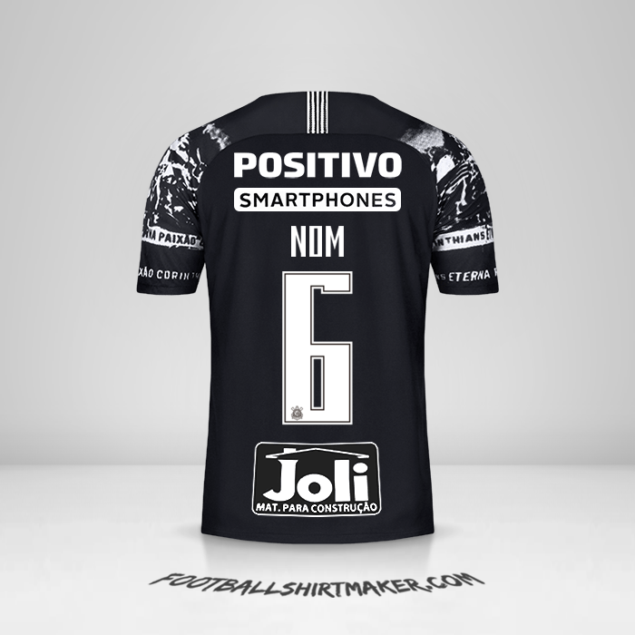 Maillot Corinthians 2019/20 Troisième -  nom - 6