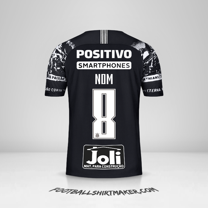 Maillot Corinthians 2019/20 Troisième -  nom - 8