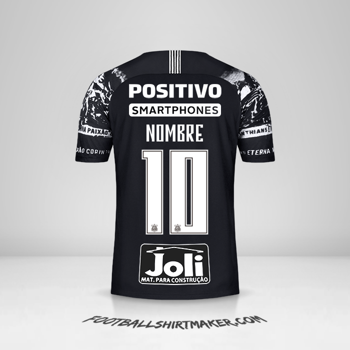 Jersey Corinthians 2019/20 Tercera -  nombre - 10