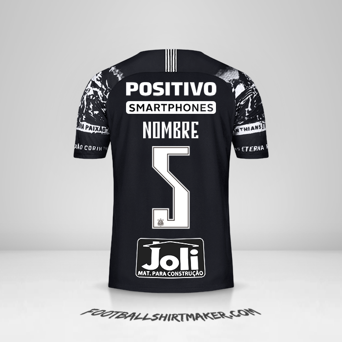 Jersey Corinthians 2019/20 Tercera -  nombre - 5