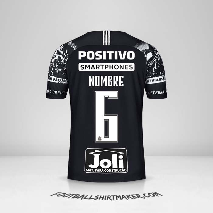 Camiseta Corinthians 2019/20 Tercera -  nombre - 6