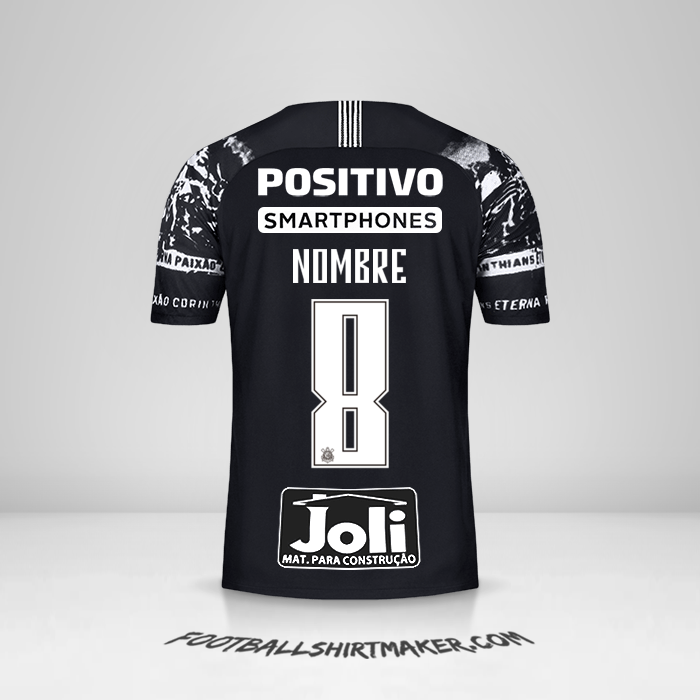 Jersey Corinthians 2019/20 Tercera -  nombre - 8