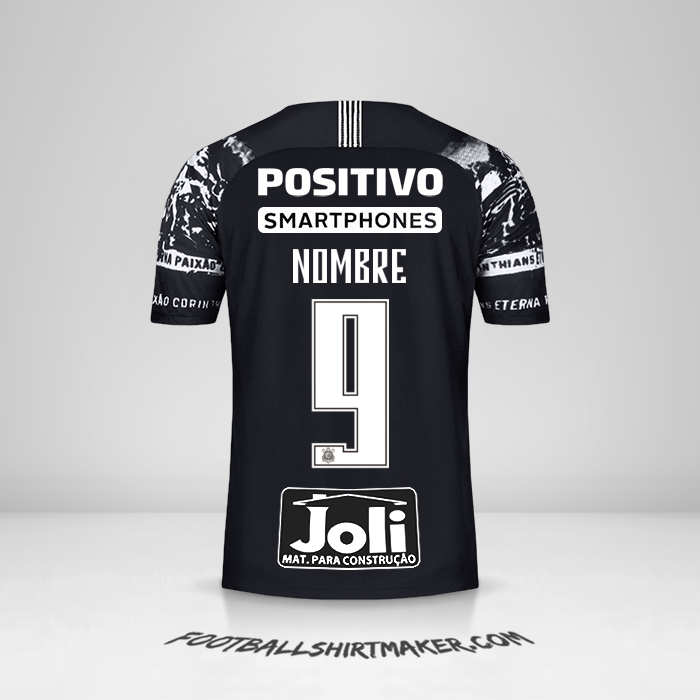 Jersey Corinthians 2019/20 Tercera -  nombre - 9