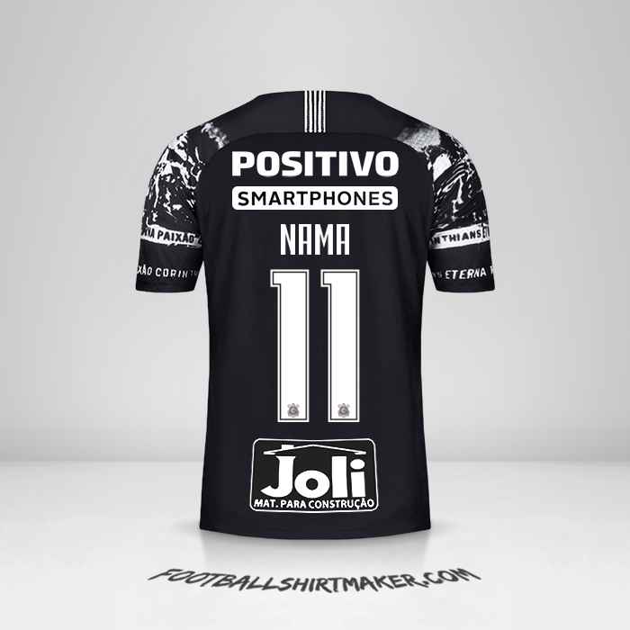 Jersey Corinthians 2019/20 Ketiga -  nama - 11