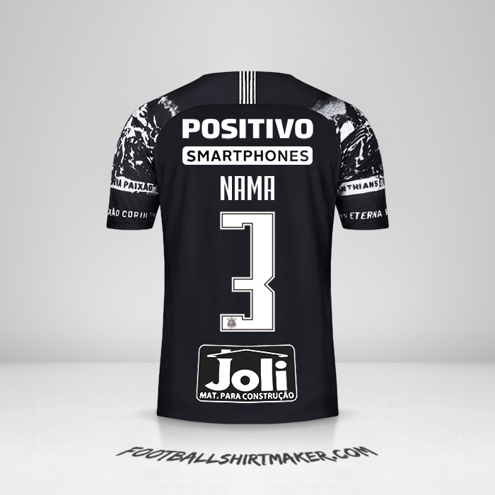 Jersey Corinthians 2019/20 Ketiga -  nama - 3
