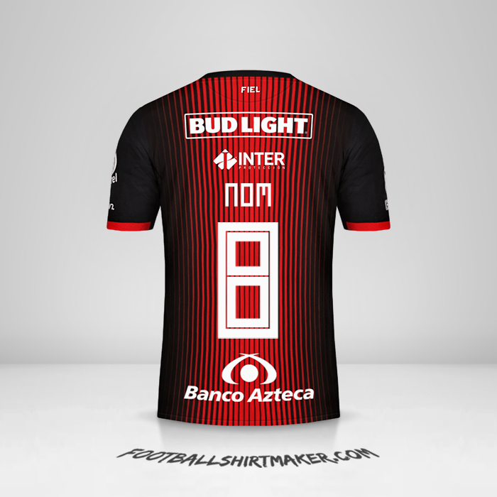 Maillot Atlas 2019/20 -  nom - 8