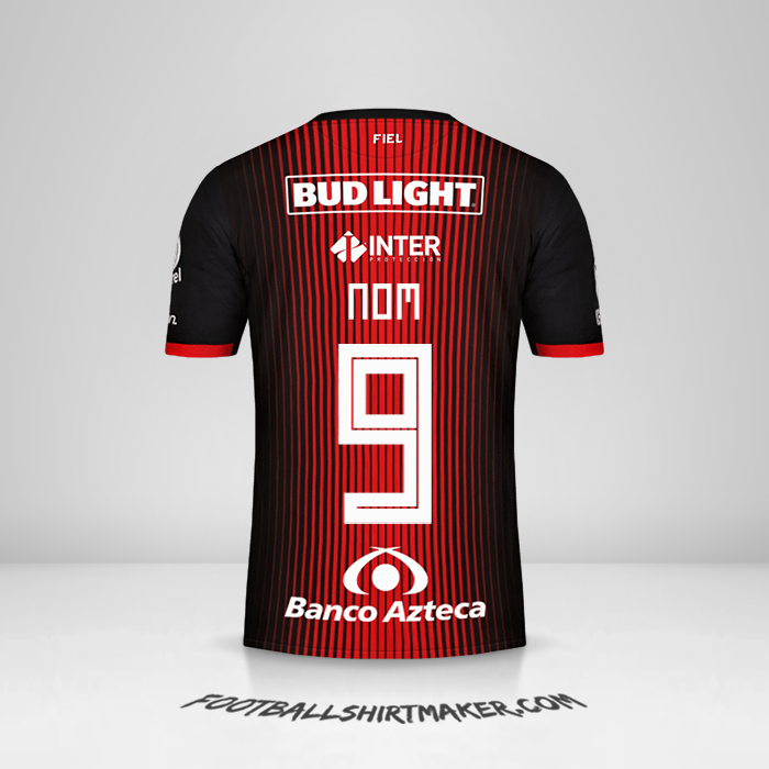 Maillot Atlas 2019/20 -  nom - 9