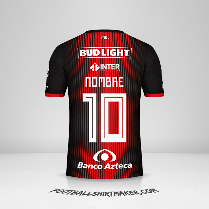 Jersey Atlas 2019/20 -  nombre - 10