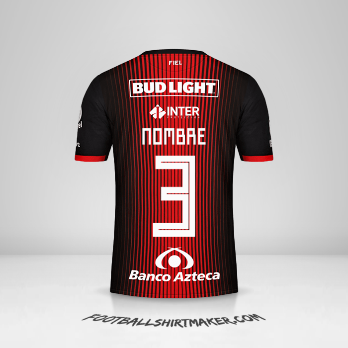 Jersey Atlas 2019/20 -  nombre - 3