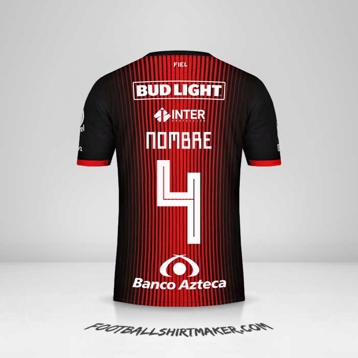 Jersey Atlas 2019/20 -  nombre - 4