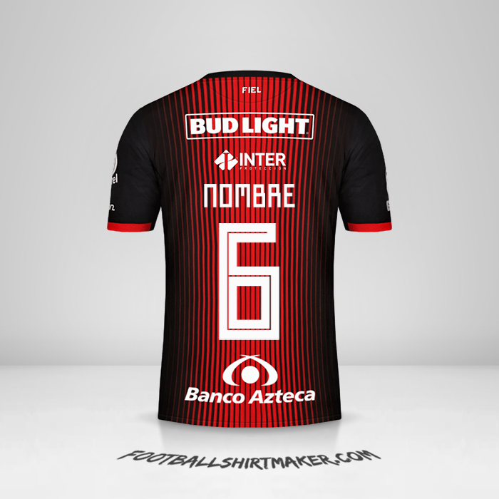 Jersey Atlas 2019/20 -  nombre - 6