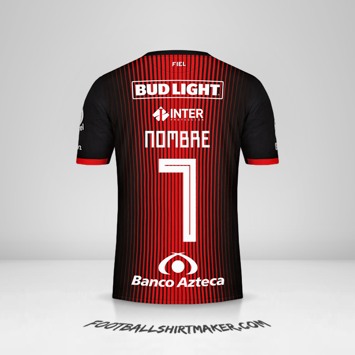 Jersey Atlas 2019/20 -  nombre - 7