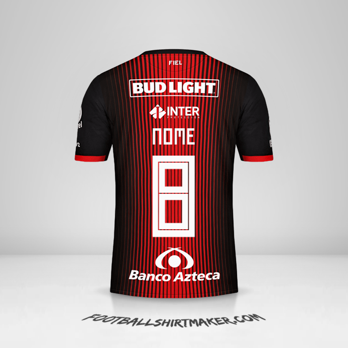 Camisola Atlas 2019/20 -  nome - 8