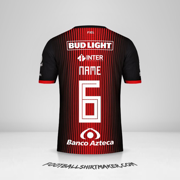 Shirt Atlas 2019/20 -  name - 6