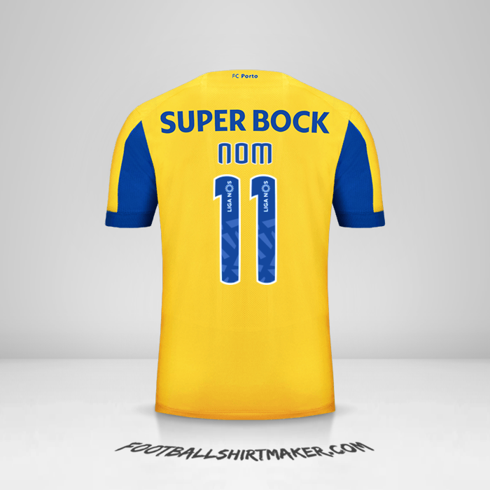 Maillot FC Porto 2019/20 Extérieur -  nom - 11