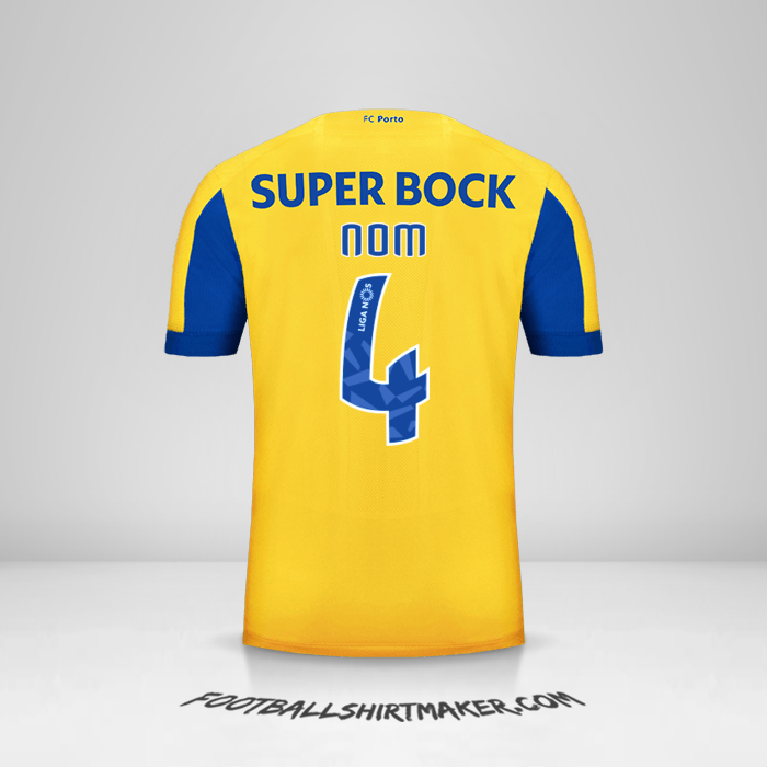 Maillot FC Porto 2019/20 Extérieur -  nom - 4