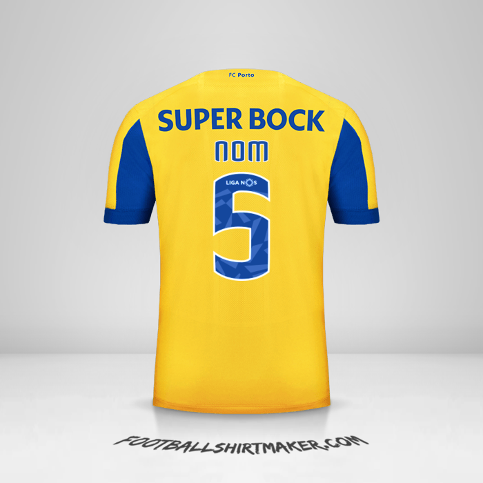 Maillot FC Porto 2019/20 Extérieur -  nom - 5