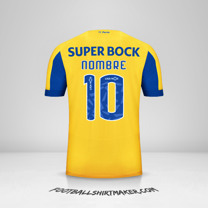 Camiseta FC Porto 2019/20 Visita -  nombre - 10