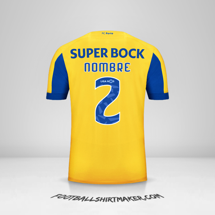 Jersey FC Porto 2019/20 Visita -  nombre - 2
