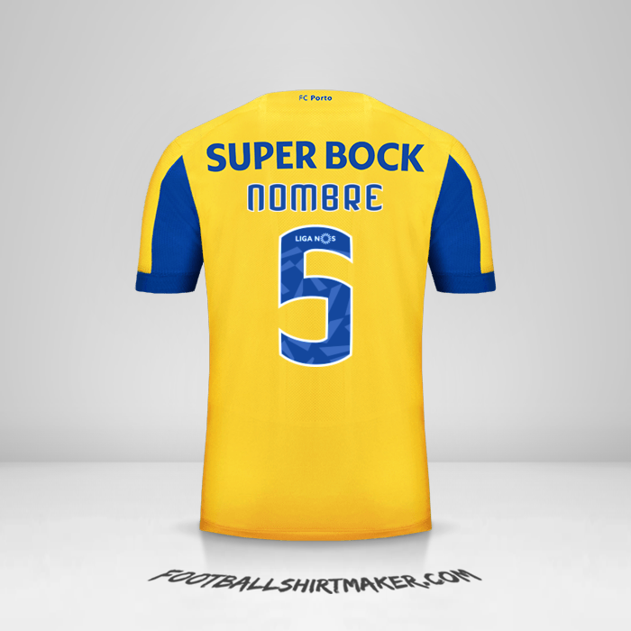 Camiseta FC Porto 2019/20 Visita -  nombre - 5