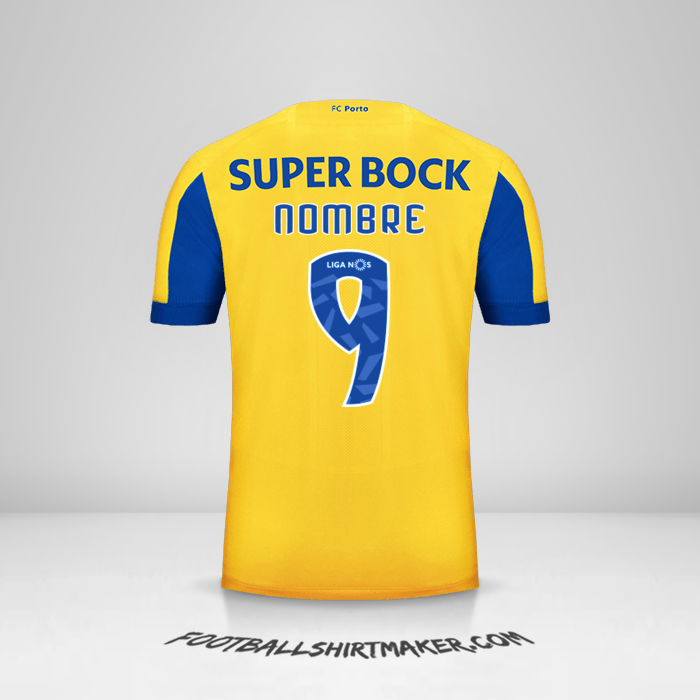 Camiseta FC Porto 2019/20 Visita -  nombre - 9