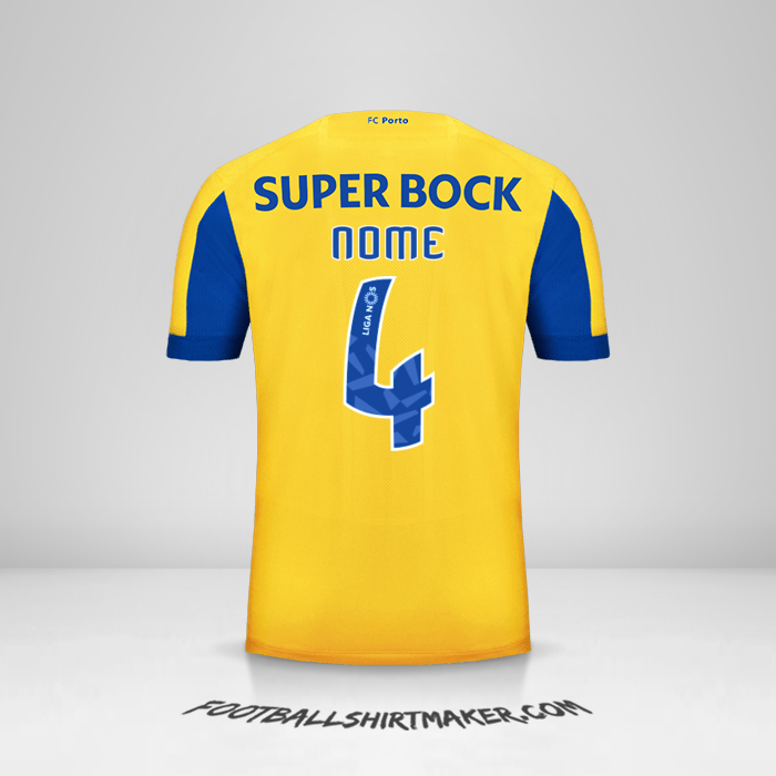 Maglia FC Porto 2019/20 Seconda -  nome - 4