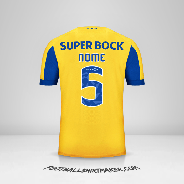 Camisola FC Porto 2019/20 Alternativa -  nome - 5