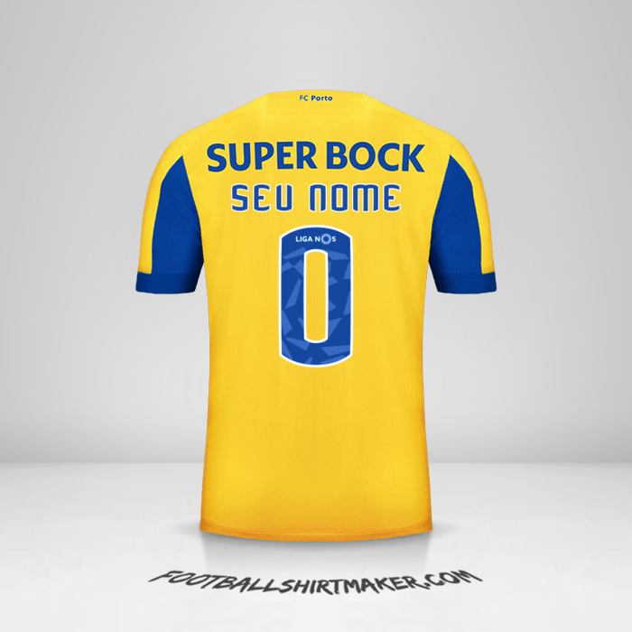 Camisa FC Porto 2019/20 II -  seu nome - 0