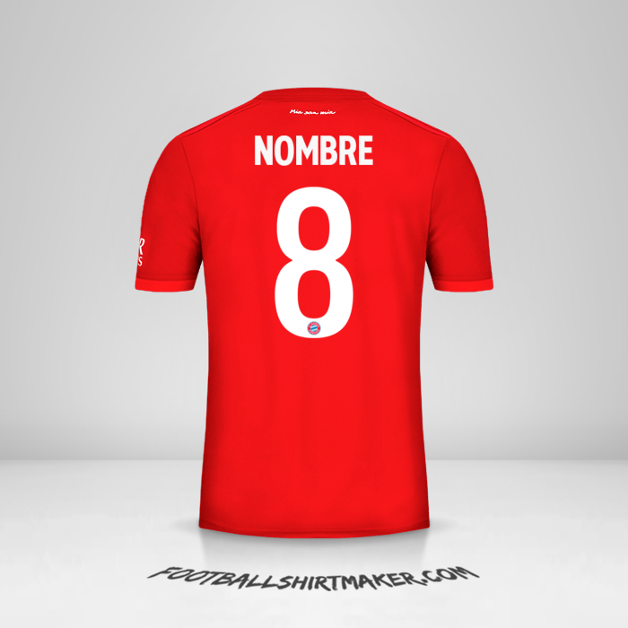 Jersey FC Bayern Munchen Cup 2019/20 -  nombre - 8