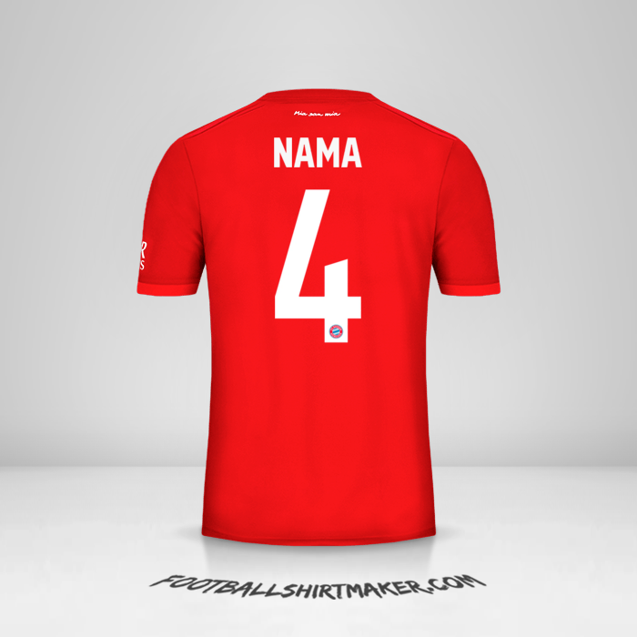 Jersey FC Bayern Munchen Cup 2019/20 -  nama - 4