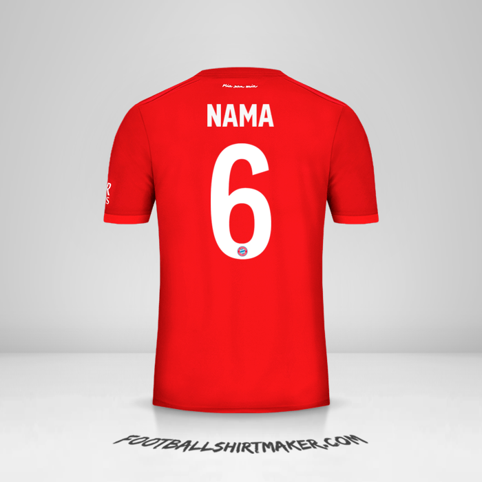 Jersey FC Bayern Munchen Cup 2019/20 -  nama - 6