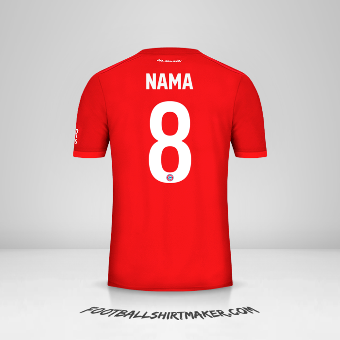 Jersey FC Bayern Munchen Cup 2019/20 -  nama - 8