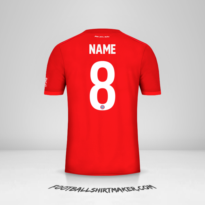 Trikot FC Bayern Munchen Cup 2019/20 -  name - 8