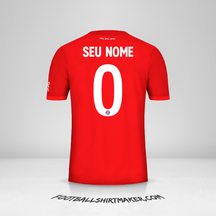 Camisa FC Bayern Munchen Cup 2019/20 -  seu nome - 0