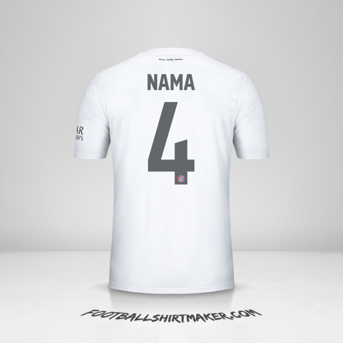 Jersey FC Bayern Munchen Cup 2019/20 Alternatif -  nama - 4