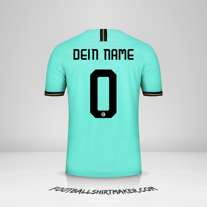 Trikot Inter 2019/20 Cup II -  dein name - 0