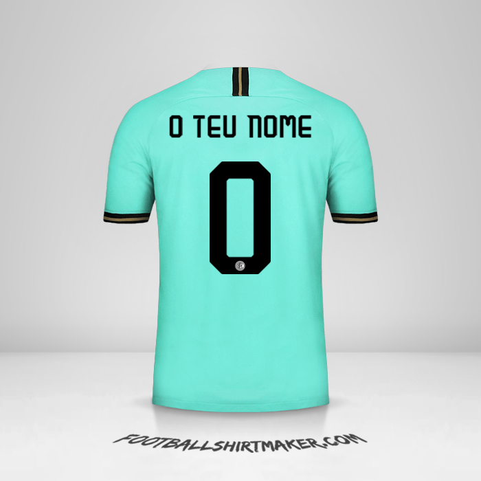 Camisola Inter Cup 2019/20 II -  o teu nome - 0