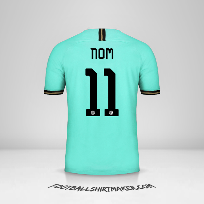 Maillot Inter Cup 2019/20 Extérieur -  nom - 11