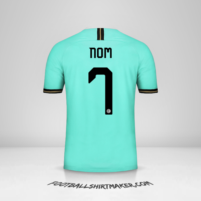 Maillot Inter Cup 2019/20 Extérieur -  nom - 7