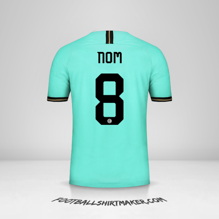 Maillot Inter Cup 2019/20 Extérieur -  nom - 8