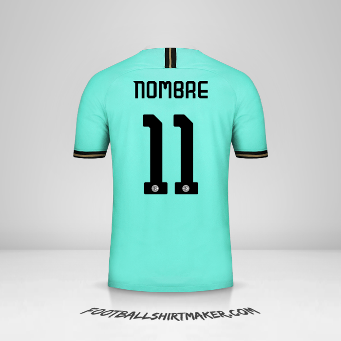 Jersey Inter Cup 2019/20 Visita -  nombre - 11