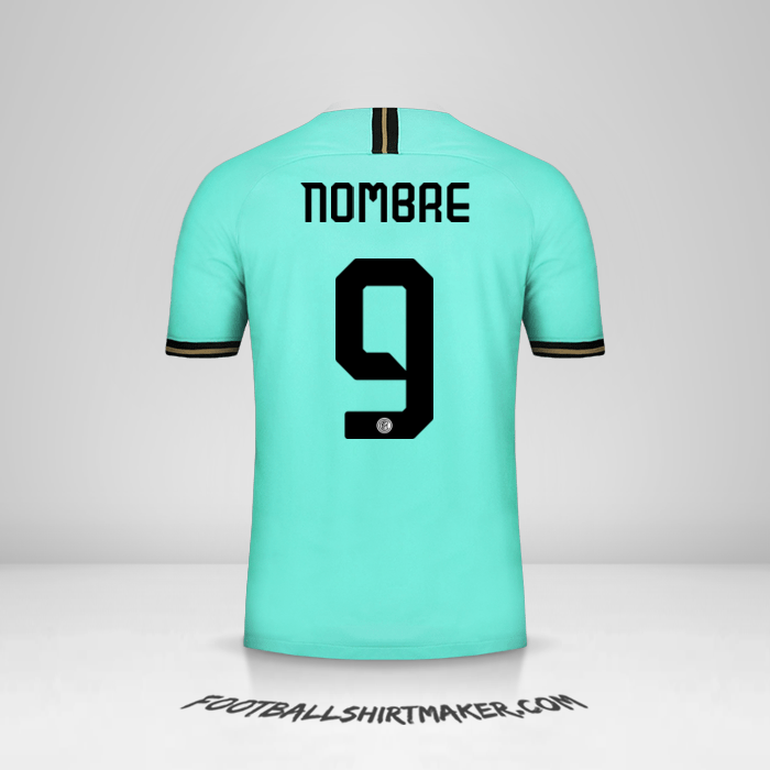Jersey Inter Cup 2019/20 Visita -  nombre - 9