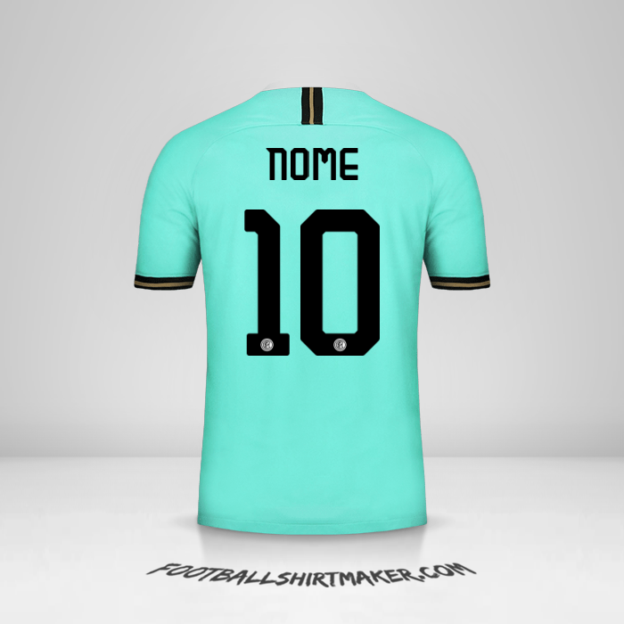 Camisa Inter Cup 2019/20 Alternativa -  nome - 10