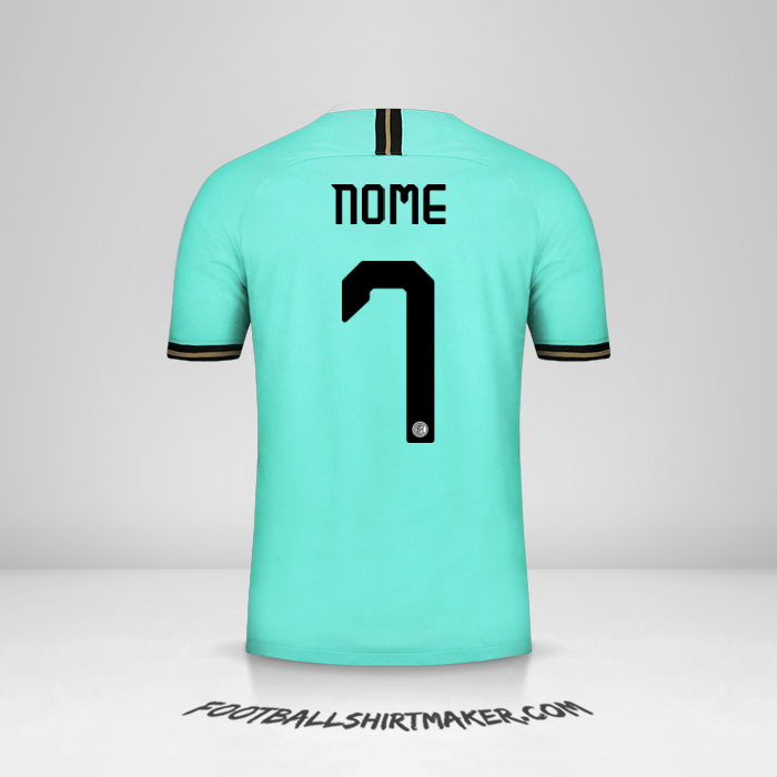 Maglia Inter Cup 2019/20 Seconda -  nome - 7